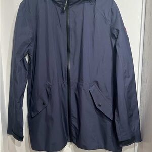 Men's Navy Canada Goose rain jacket